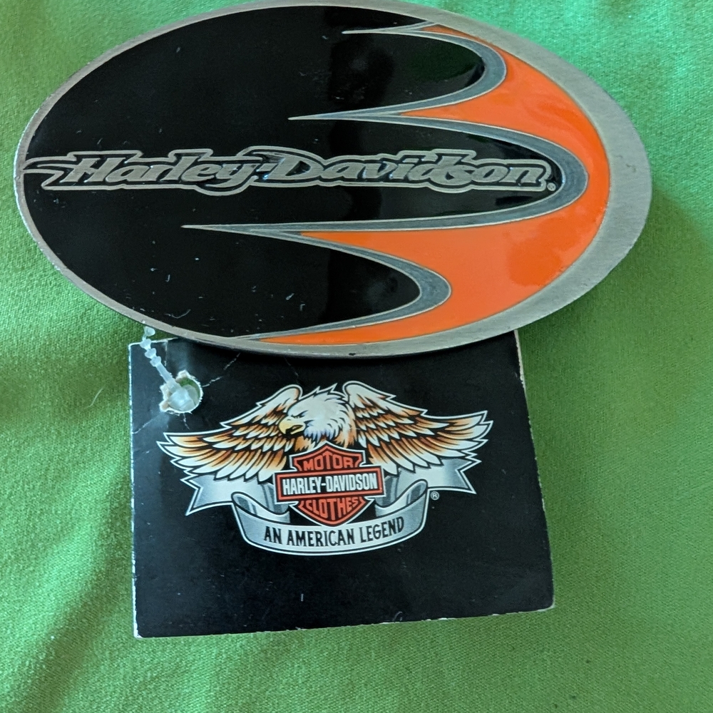 Harley-Davidson Oval Belt Buckle